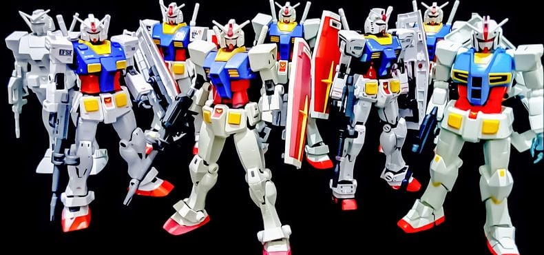 Gundam là gì với hình ảnh RX-78-2 Gundam kinh điển