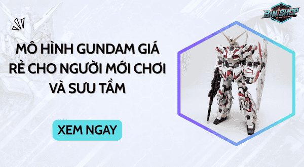 mô hình gundam giá rẻ