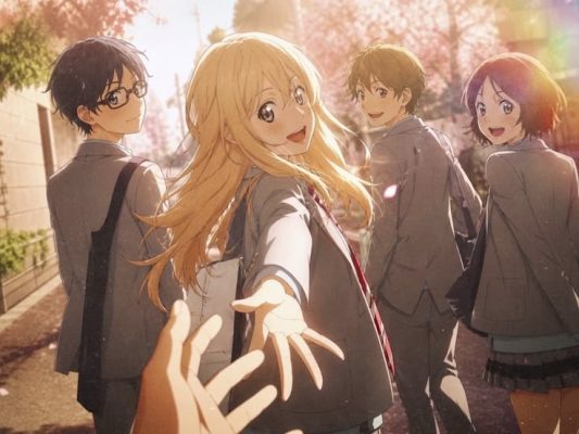 Tháng Tư Là Lời Nói Dối Của Em Anime